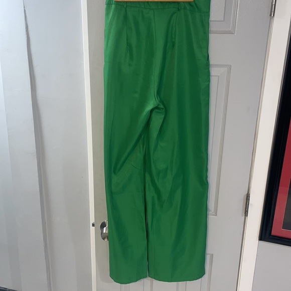 Missguided, green, trouser pants, size small - Picture 5 of 7